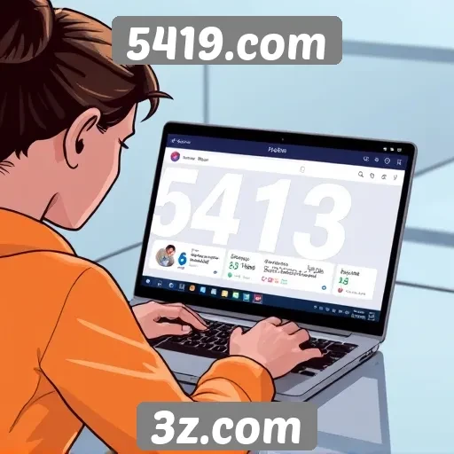 Interface e experiência do usuário no 5419.com